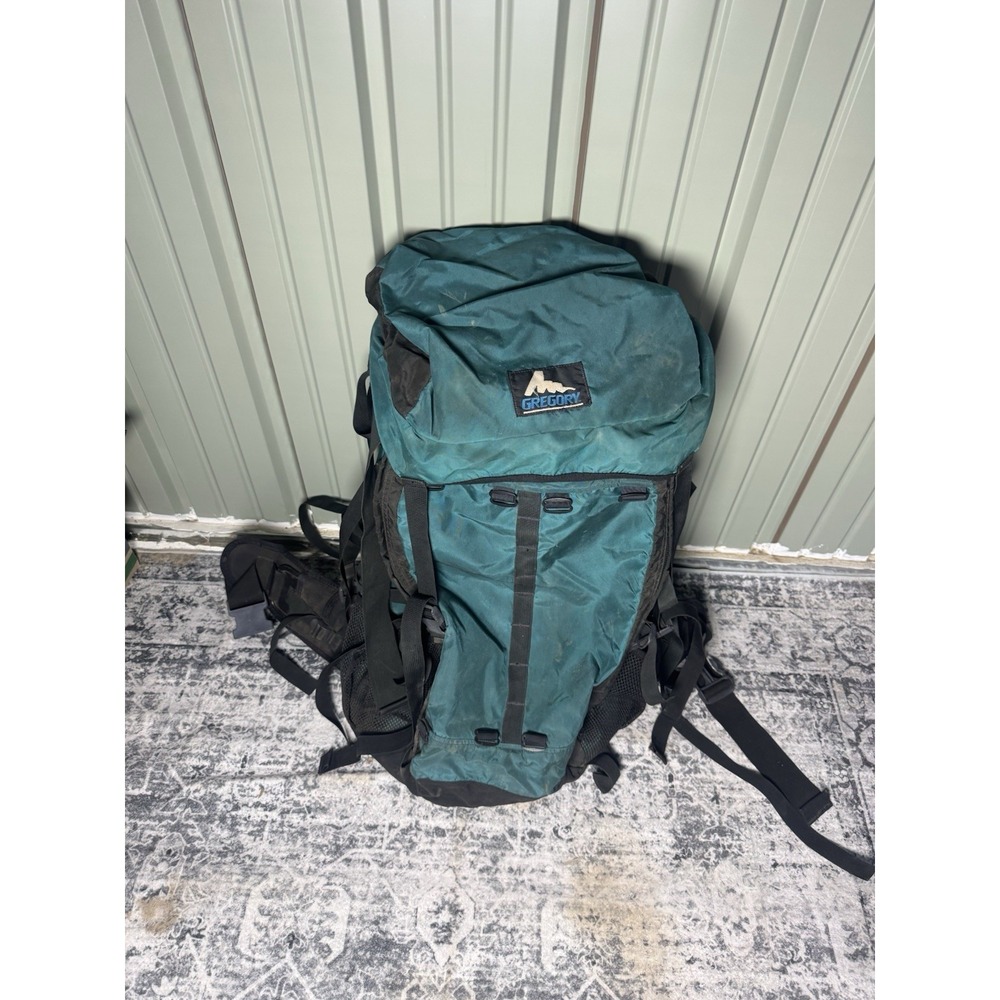 Vintage Gregory Hiking Backpack Internal Frame Green M